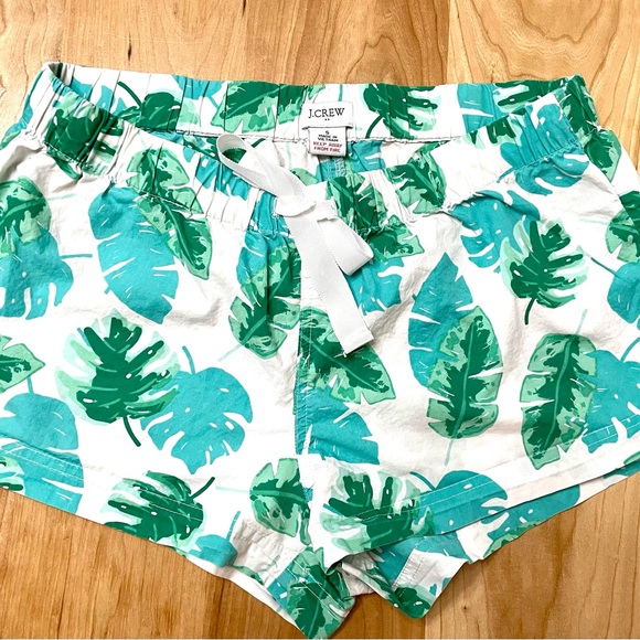 J. Crew Floral and Palm Pajama Shorts - Picture 4 of 5